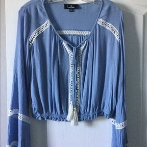 Boho crochet crop top